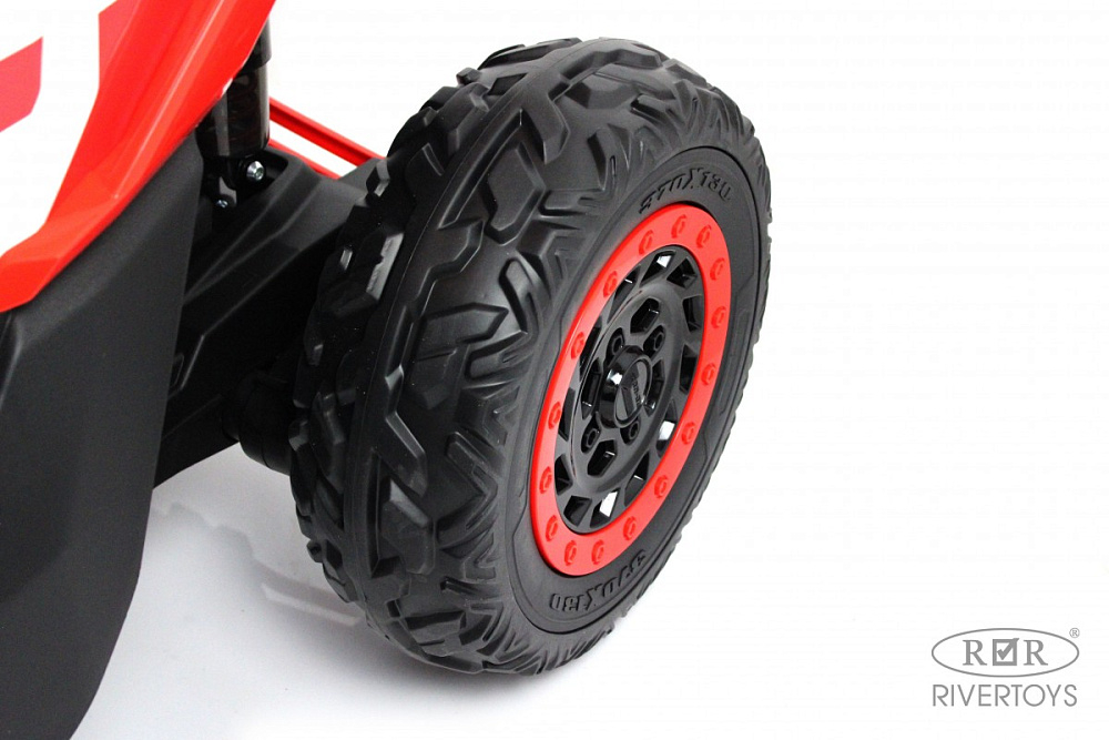 Детский электромобиль RiverToys BRP Can-Am Maverick Y111YY красный