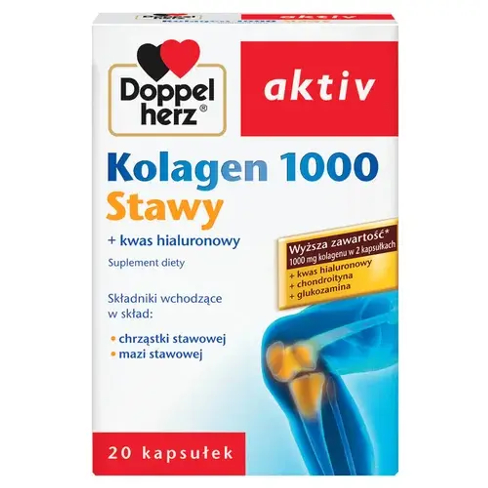 БАД Doppelherz aktiv Kolagen 1000 Joints, 20 капсул
