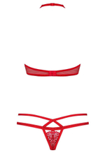 Сексуальный комплект из яркого ажура (Размер: L-XL) (Цвет: черный)