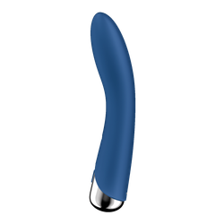 Вращающийся вибратор Satisfyer Spinning Vibe 1, голубой