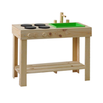 Детская кухня игровая для девочек и мальчиков из массива сосны Офелия, развивающая детская игрушка