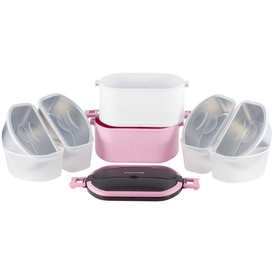 Ланч бокс 1500 мл. Kamille KM 2139 (пластик, нержавеющая сталь)