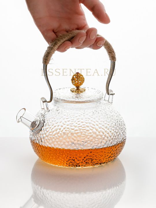 Чайник стеклянный "Бохэ"  без колбы 650 мл