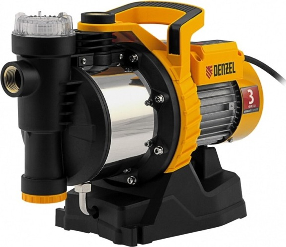 Насос поверхностный Denzel GP1100SS 97305