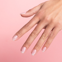 Semilac UV Hybrid Crushed_ICE - Гибридный лак для ногтей с использованием УФ / СВ-лампы оттенок 490 Ice Crushed, 7 ml