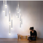 Pendant design lamp Droplight   (Silver)