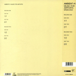 Brian Eno / Ambient 1: Music For Airports (2LP)