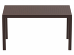 Стол пластиковый Siesta Contract Ares 140, коричневый