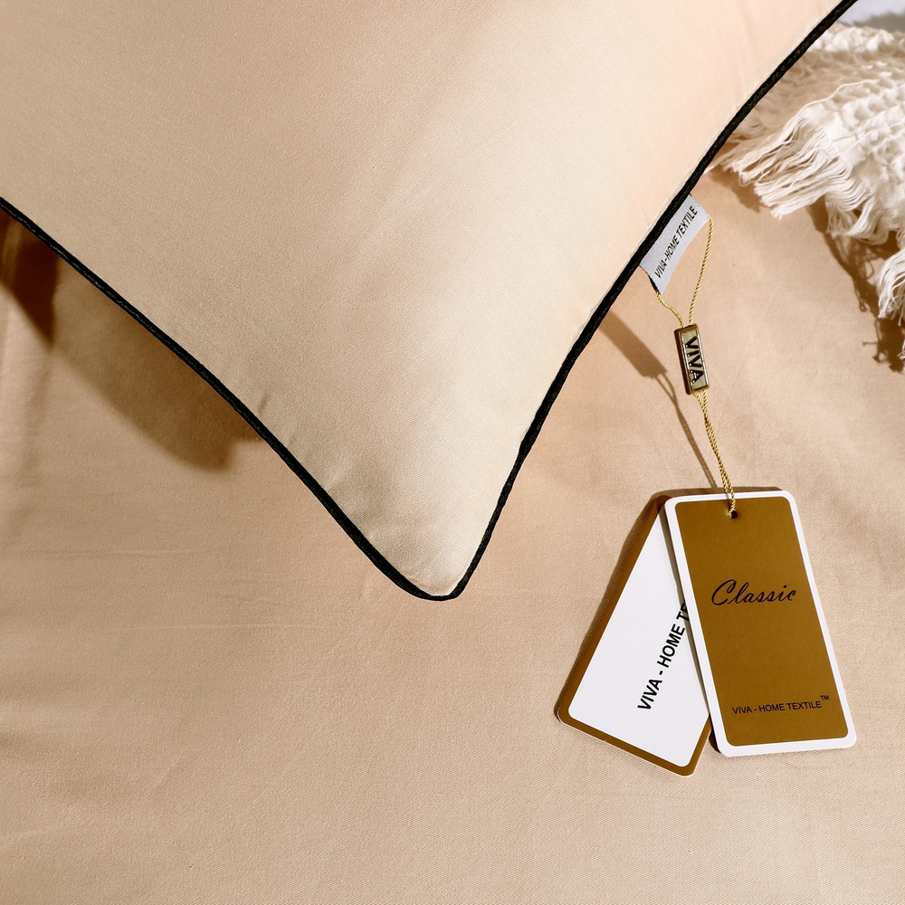 Наволочки 50х70 2 шт Сатин однотонный Элитный 100% египетский хлопок NE00557