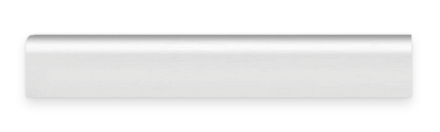 Плинтус напольный дюрополимер под покраску A038 50×15×2000 мм DecoMaster