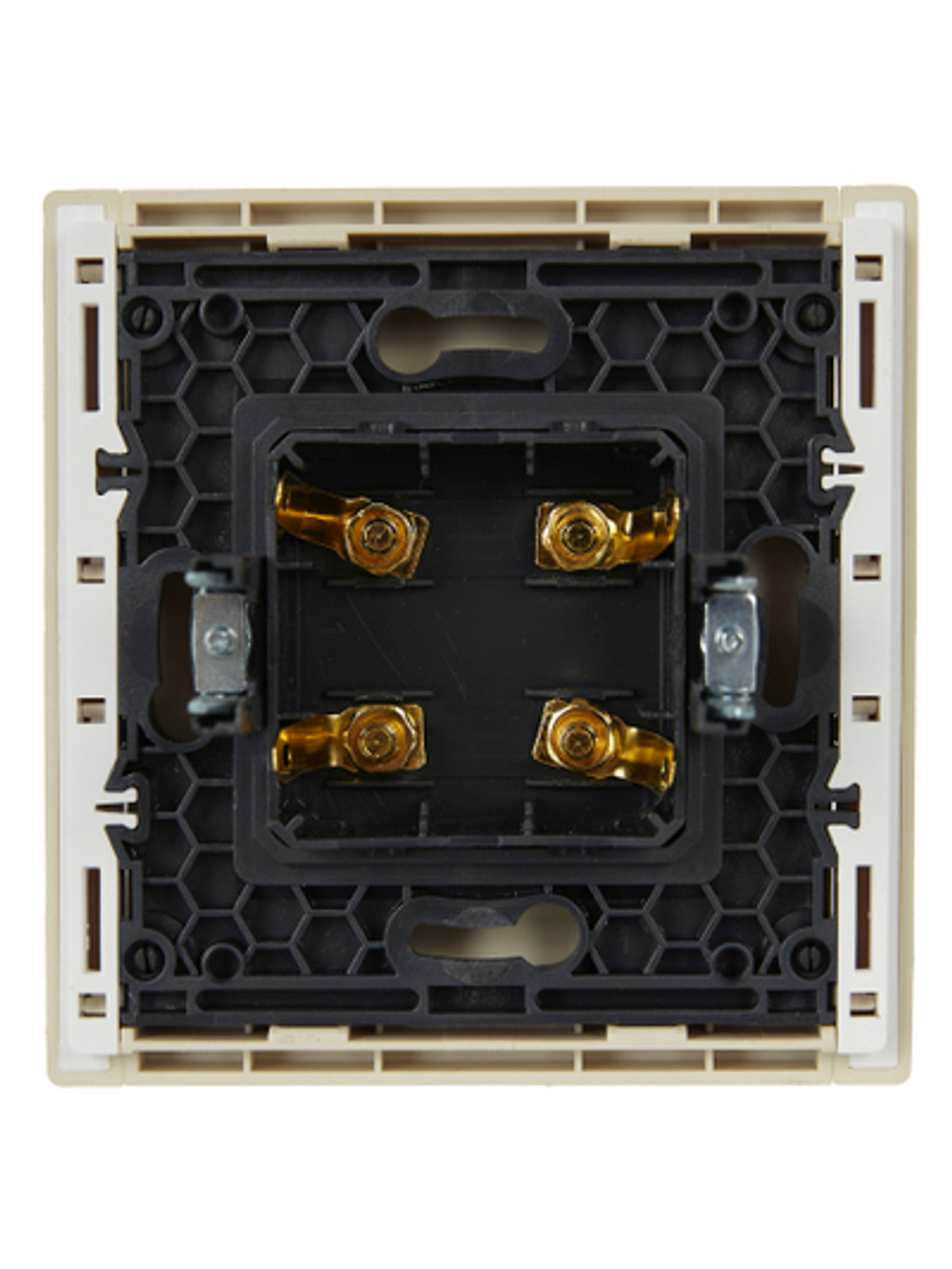 FORTE&PIANO Аудиорозетка 4-местная FP439 ваниль IEK