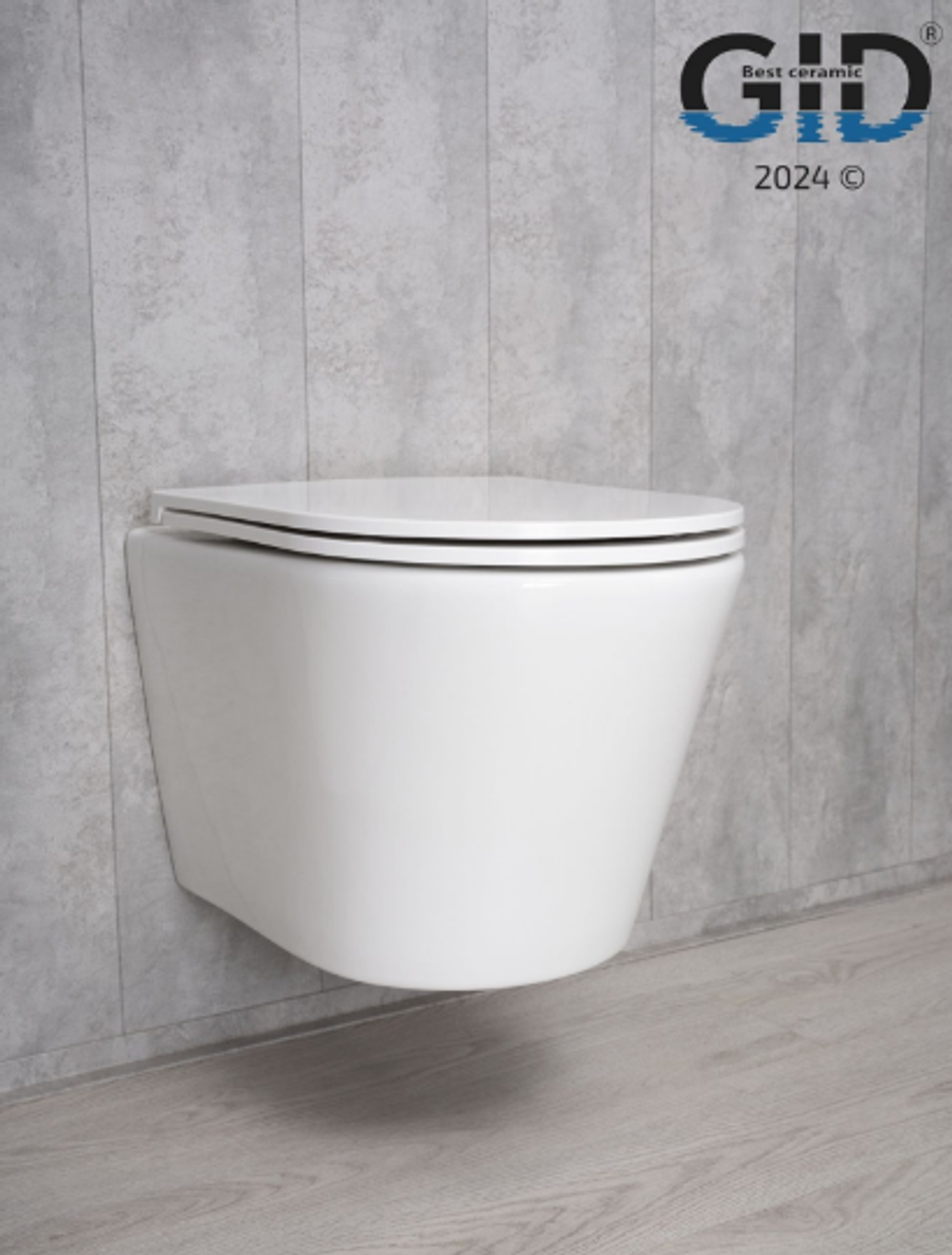 Унитаз подвесной Gid Tr2130 62235Y белый 50x36x35