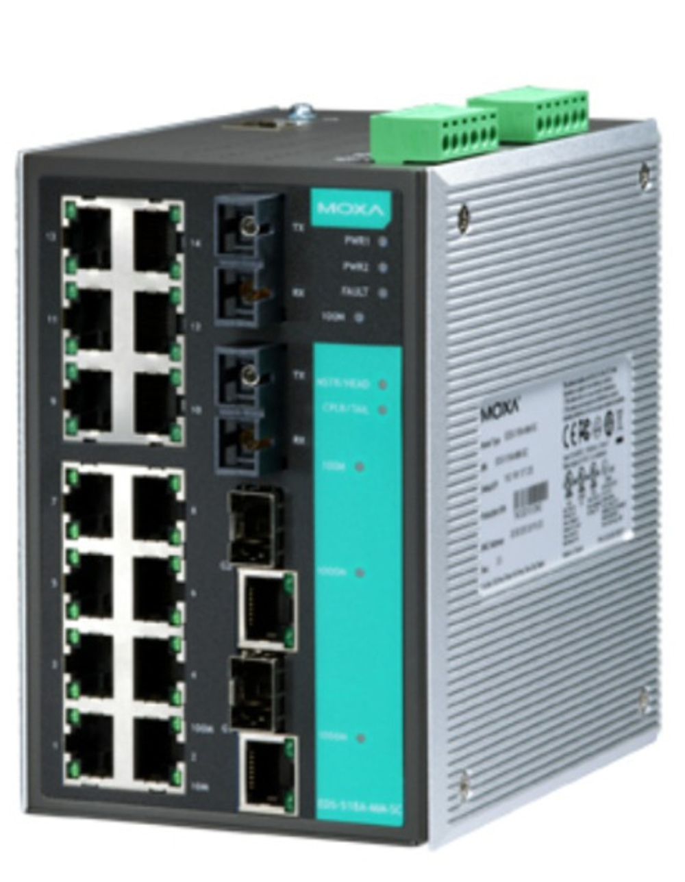 Коммутатор управляемый MOXA EDS-518A-MM-SC