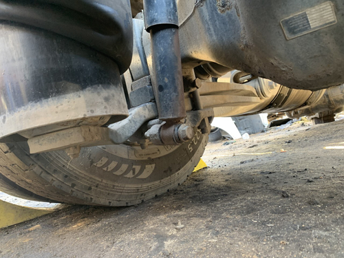 Полурессора задняя левая