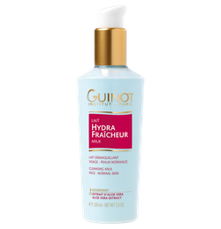 Освежающее очищающее молочко Guinot Lait Hydra Fraicheur для всех типов кожи 200 ml