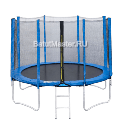 Батут для дачи с сеткой, диаметр 6 фт