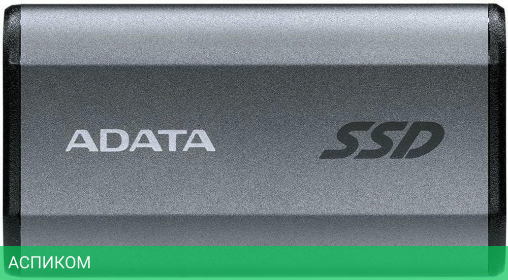 Внешний накопитель A-Data SE880 512GB Titanium Grey (AELI-SE880-500GCGY)