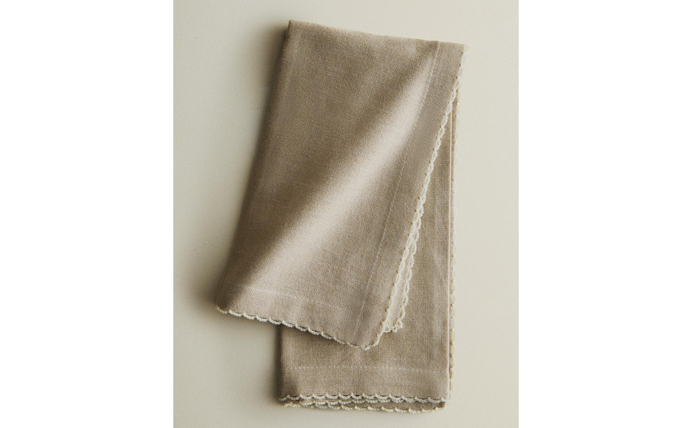 Zara Home столовая салфетка из хлопка, 45 45 см (комплект 2 шт.) · 6276/022
