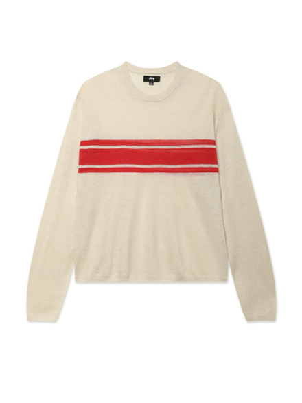 Мужской Свитер (Round-neck) Striped