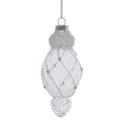 GAEM Украшение новогоднее "Фигурная сосулька", L5,5 W5,5 H13 см, 3в.