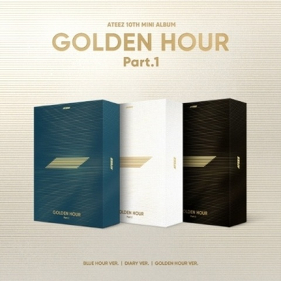 Альбом ATEEZ - GOLDEN HOUR : Part.1 10th Mini Album RANDOM Version