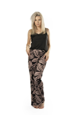 Пижамный комплект Desire (Размер: L) (Цвет: черный с бежевым)