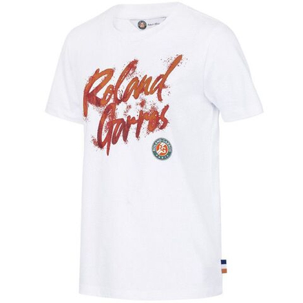 Детская теннисная футболка Roland Garros Kids Graphic - navy