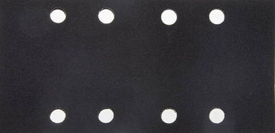 Лист шлиф. универсал. URAGAN ″Оптимален для твердых пород дерева″ 8 отверстий по линии, для ПШМ, P320, 80х166мм, 50шт