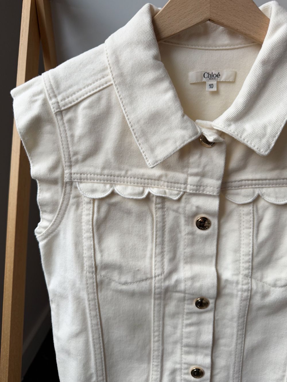 Джинсовый жилет Chloe, 140