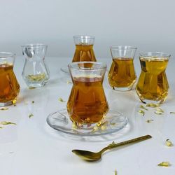 Lenardi 588-721 Чайный набор 12пр. 140 мл в под.уп.(х8)Стекло