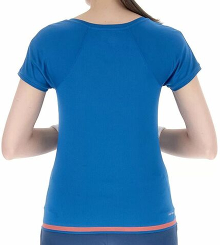 Женская теннисная футболка Lotto Tech II D2 T-Shirt - mykonos blue