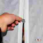 Пневмокаркасная всесезонная палатка «Универсал» 4×2,5×2,5 м — из ПВХ, красная