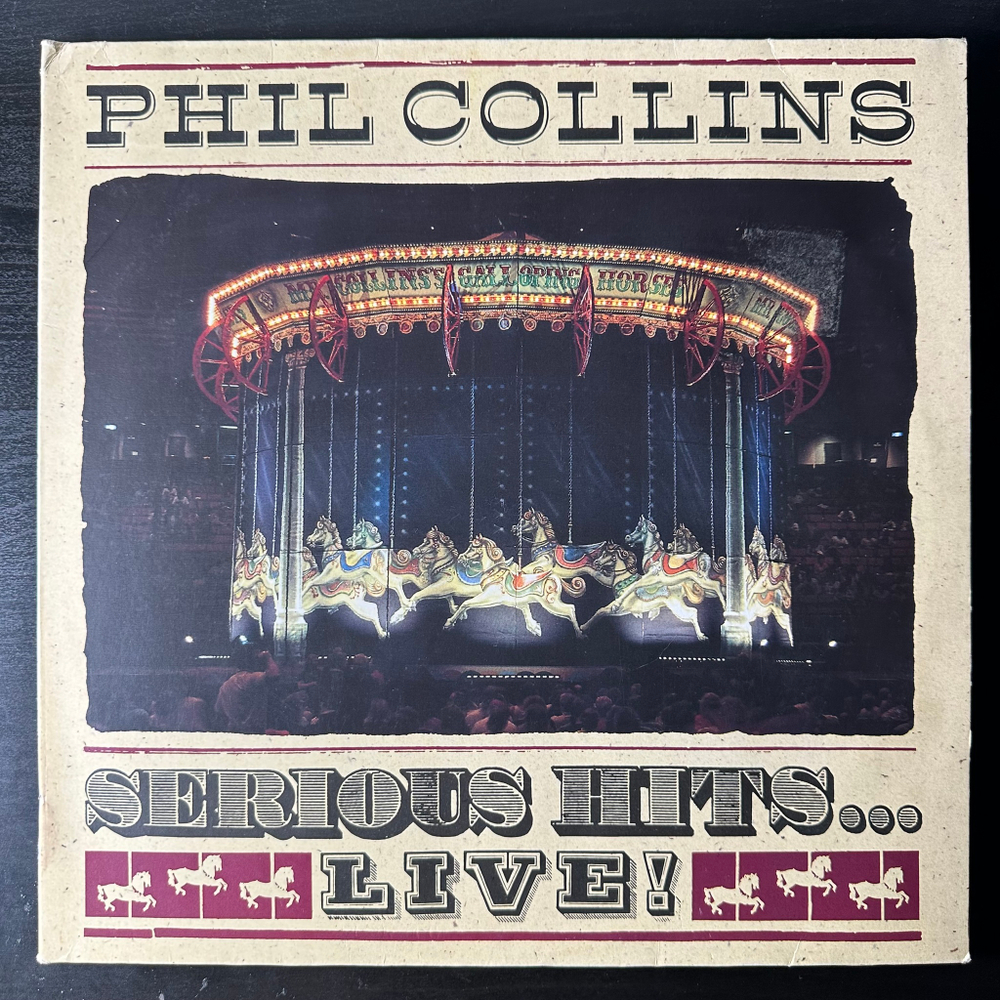 Phil Collins – Serious Hits...Live! 2LP (Европа 1990г.)