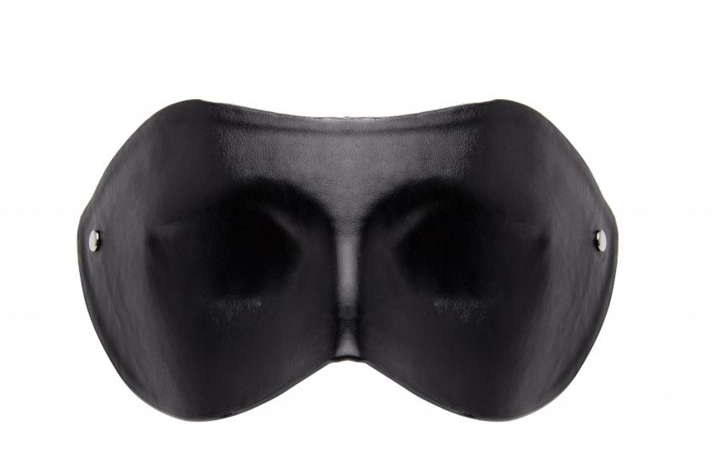 Чёрная маска на глаза OUCH! Blackout Eyemask (Цвет: черный)
