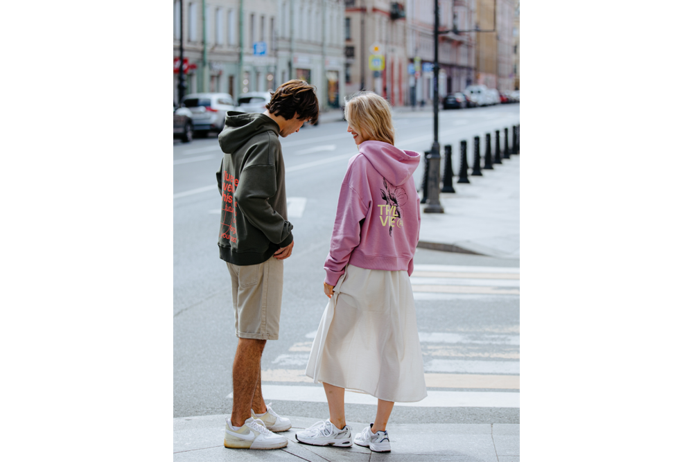 Худи RoadLike Hoods onesize, розовый