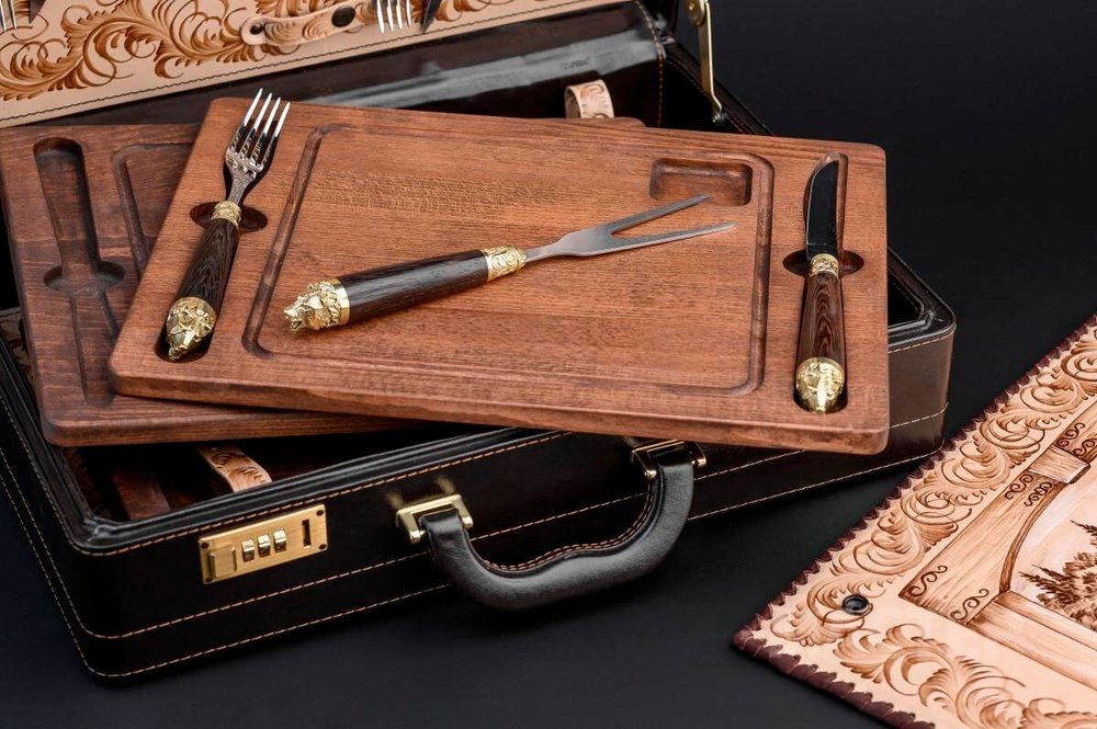 Набор для стейков "№4" на 4 персоны