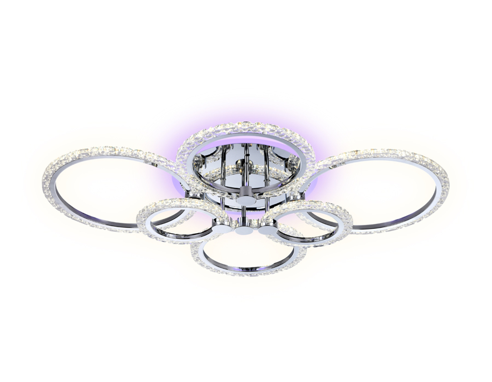 FA413/4+2 CH хром 132W 840*600*120 (ПДУ РАДИО 2.4G)