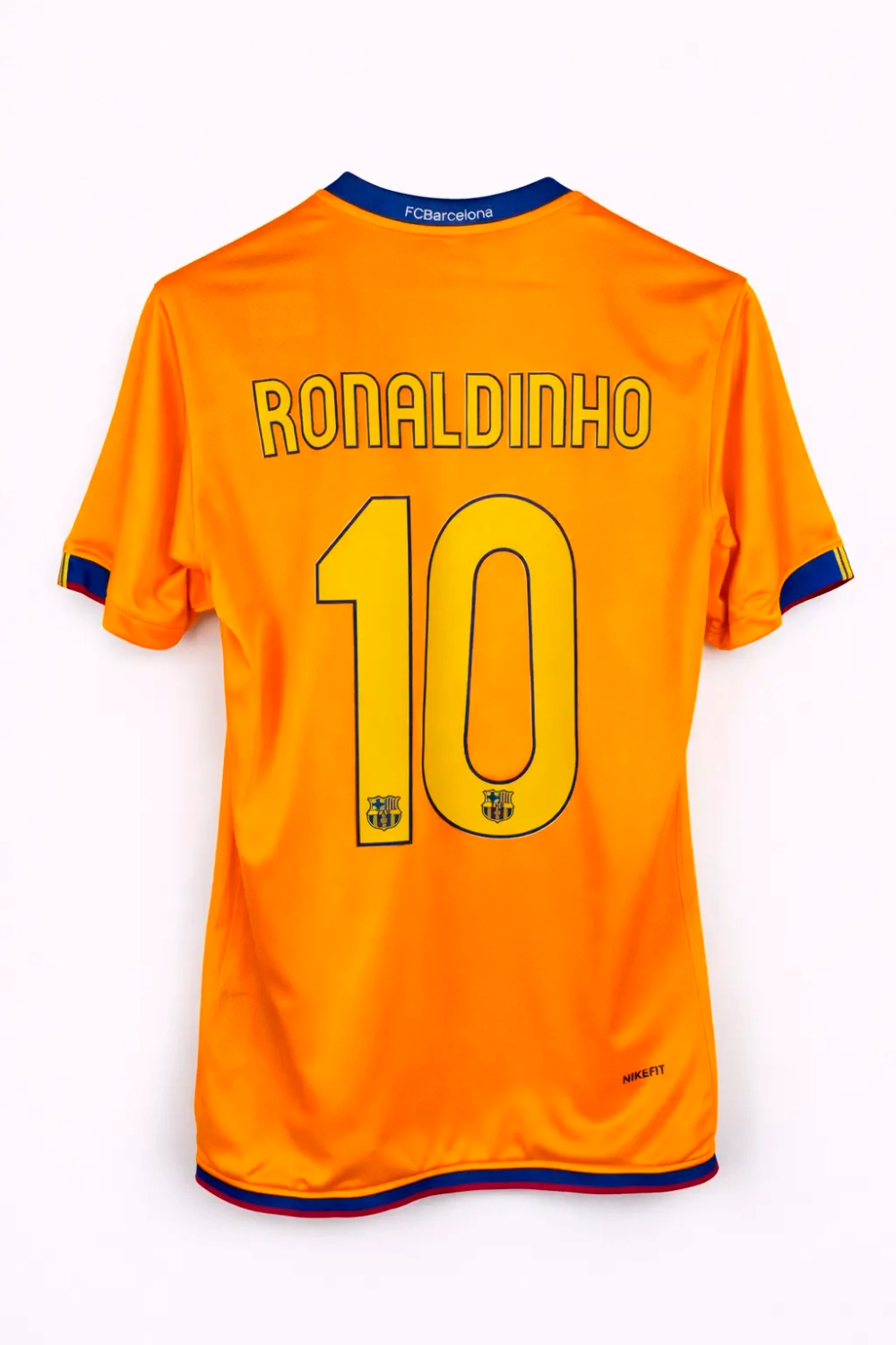 Футболка футбольная Барселона 2006/2007 Роналдиньо 10