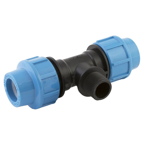 Тройник Джилекс ПНД с наружной резьбой 25х3/4"х25 (15 шт. в уп.)