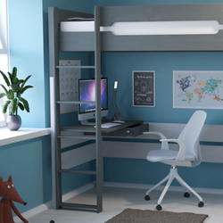 Комплект для кровати-чердака Амелия (серый воск)