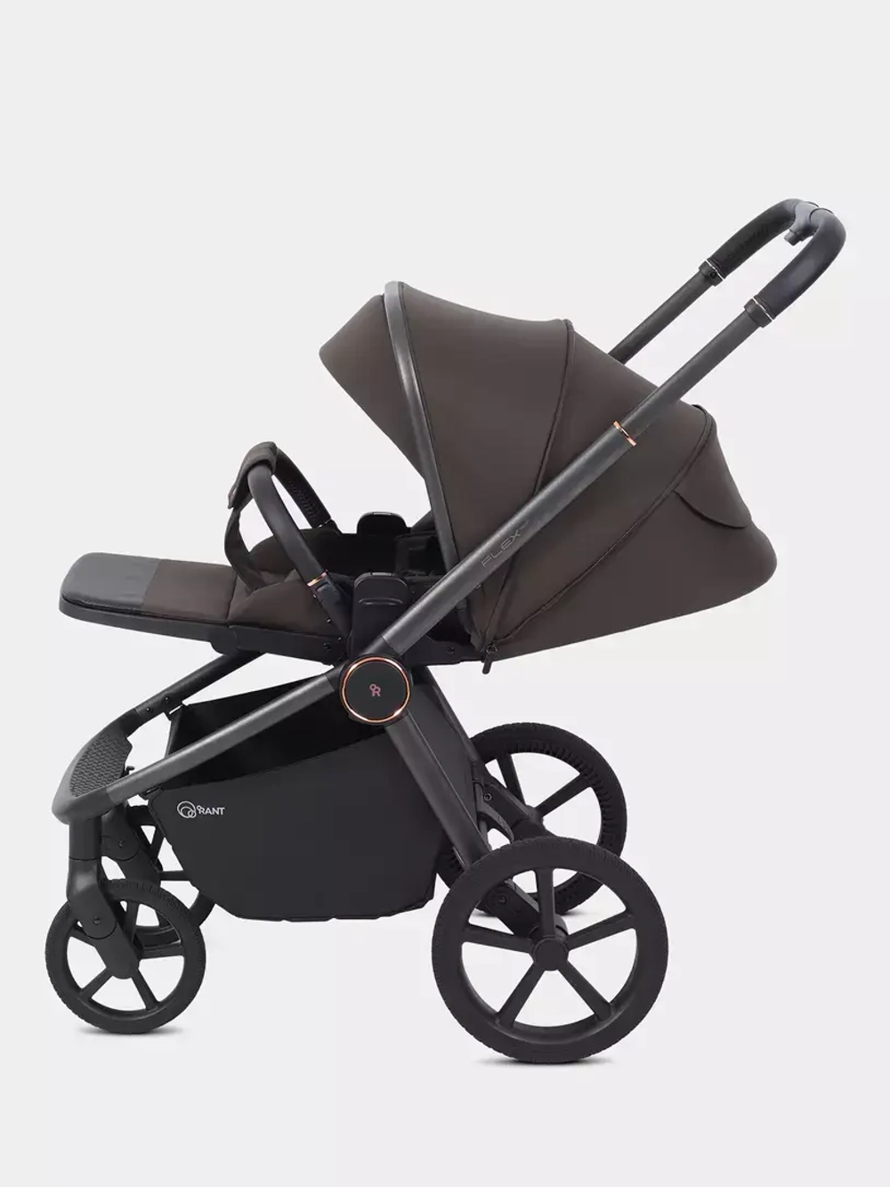 Коляска 2 в 1 Rant Flex Soft Therm Shine brown