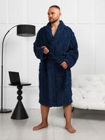Халат мужской Идеал-3 Виотекс СИНИЙ