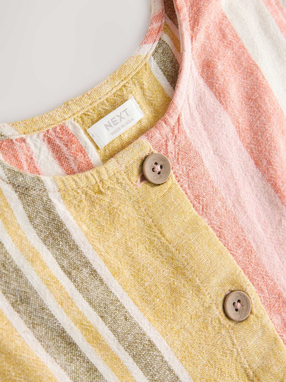 Сарафан для девочки Next E79-569, Песочный, Розовый