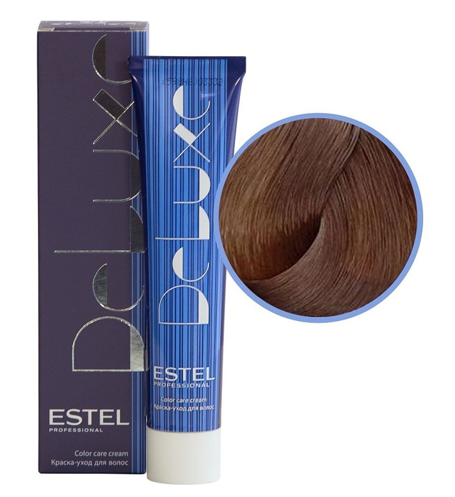 Краска для волос (русый золотисто-фиолетовый) 7/36 De Luxe, Estel