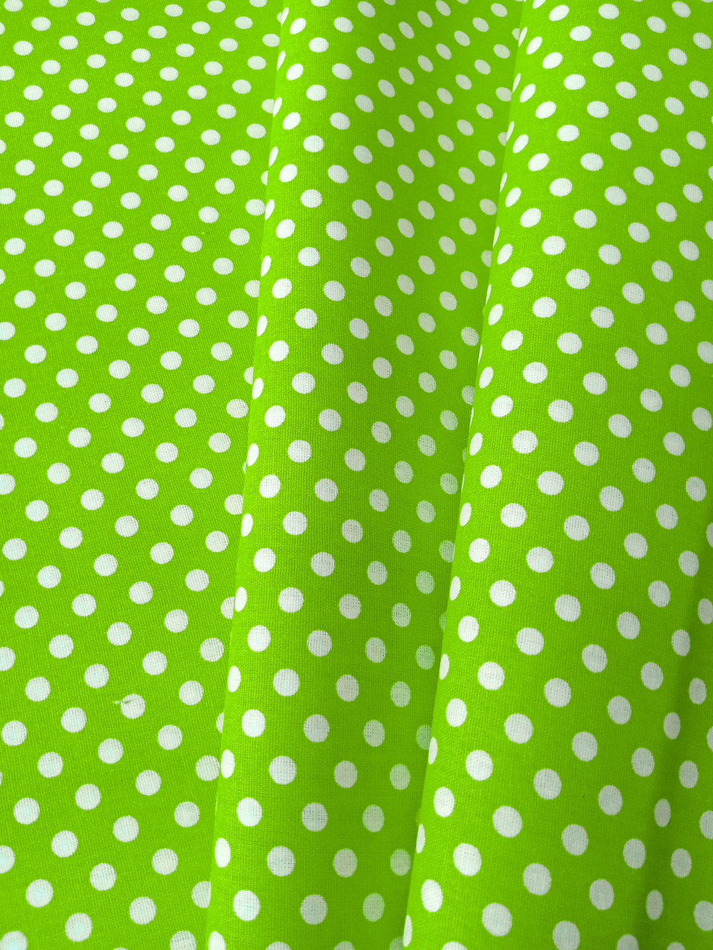 Ткань бязь плательная, рис. " Горох 6 мм", ширина 150 см, арт. 030