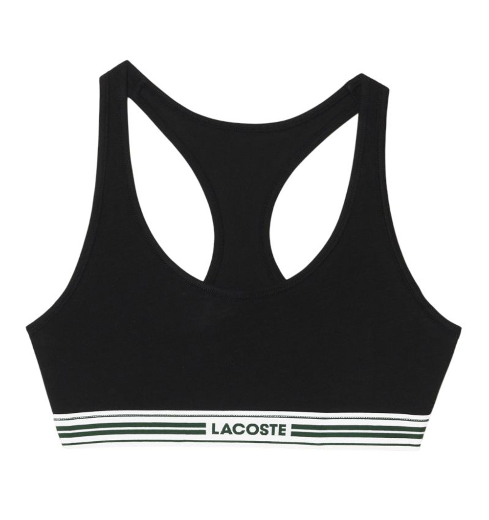 ТОП теннисный Lacoste Heritage Racer Back - black