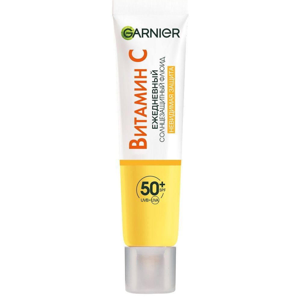 Garnier Чистая кожа Ежедневный солнцезащитный флюид Невидимая Защита, SPF 50 40 мл *3*6
