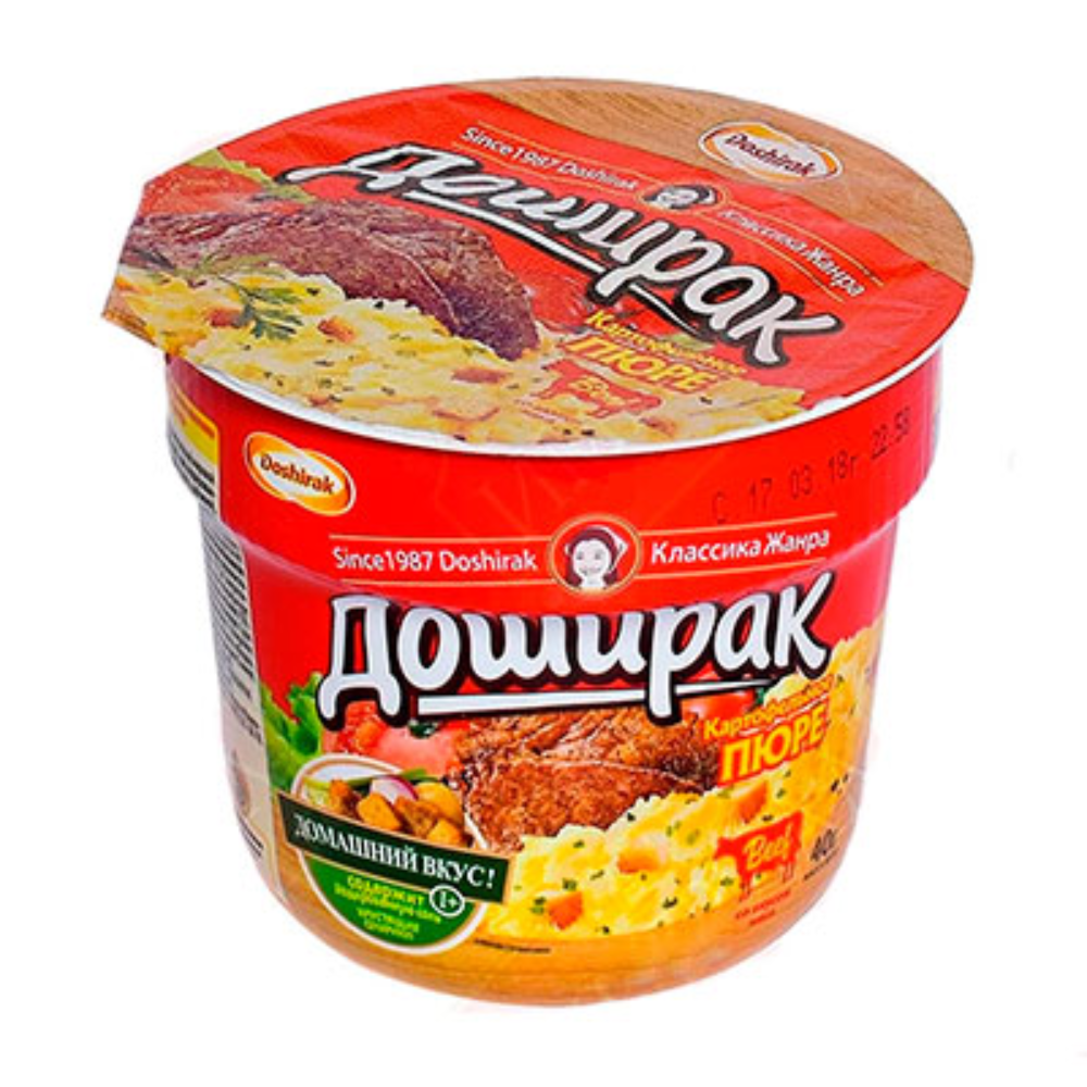 Пюре Доширак со вкусом тушенки 40 гр