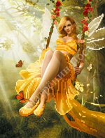 "Фея"-4212 ткань с нанесенным рисунком