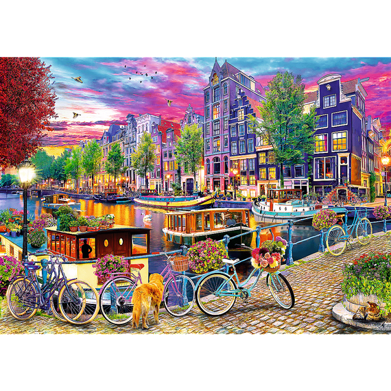 Puzzles - "2x500" - European capitals_FSC Mix 70%